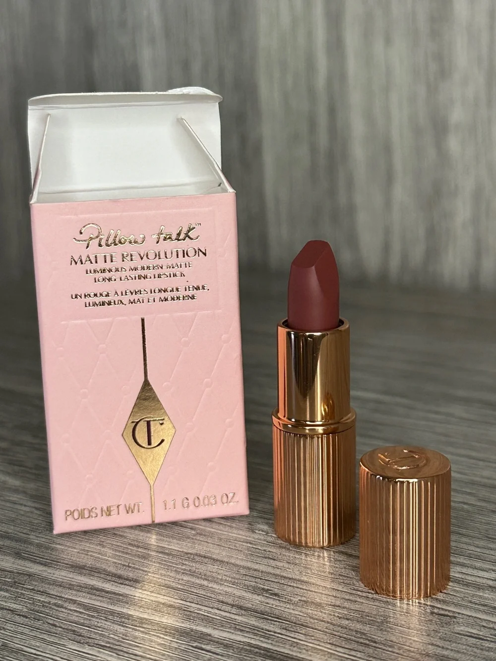 Charlotte Tilbury Pillow Talk Matte Revolution Lipstick -Pillow Talk Medium Mini